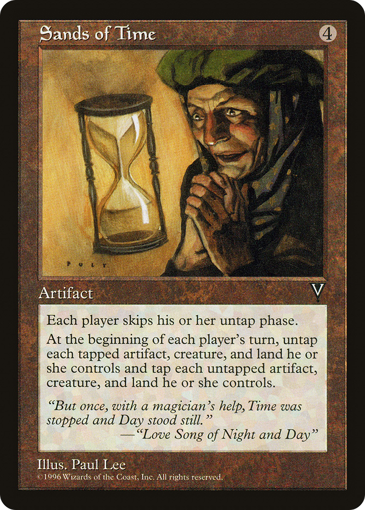 Sands of Time (VIS-153) [Visions] MTG Single Wizards of the Coast