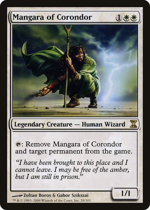 Mangara of Corondor (TSP-028) [Time Spiral] MTG Single Wizards of the Coast