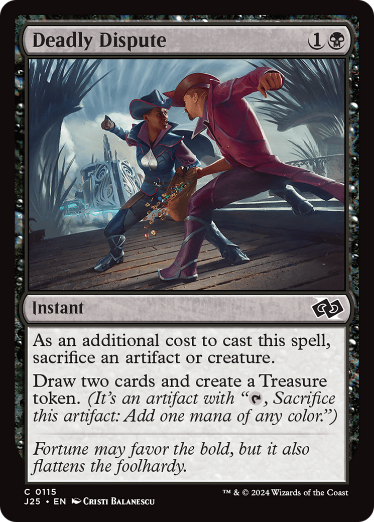 Deadly Dispute (J25-115) [Foundations Jumpstart] MTG Single Wizards of the Coast