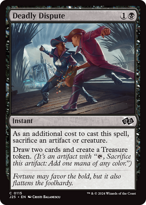 Deadly Dispute (J25-115) [Foundations Jumpstart] MTG Single Wizards of the Coast