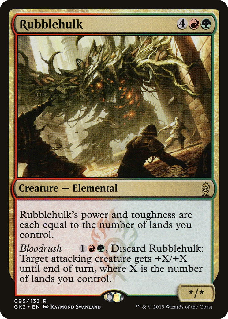 Rubblehulk (GK2-095) [Misc] RNA Guild Kit MTG Single Wizards of the Coast