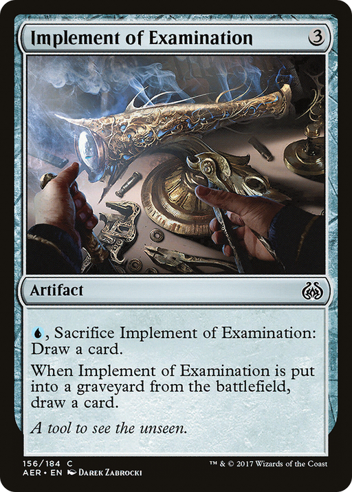 Implement of Examination (AER-156) [Aether Revolt] MTG Single Wizards of the Coast