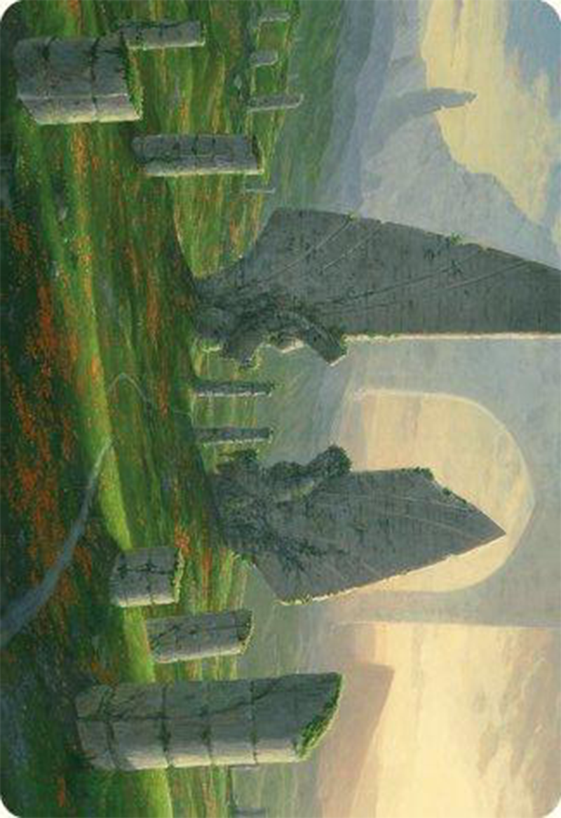 Monumental Henge Art Card [Art Series] Modern Horizons 3 MTG Single Magic: The Gathering