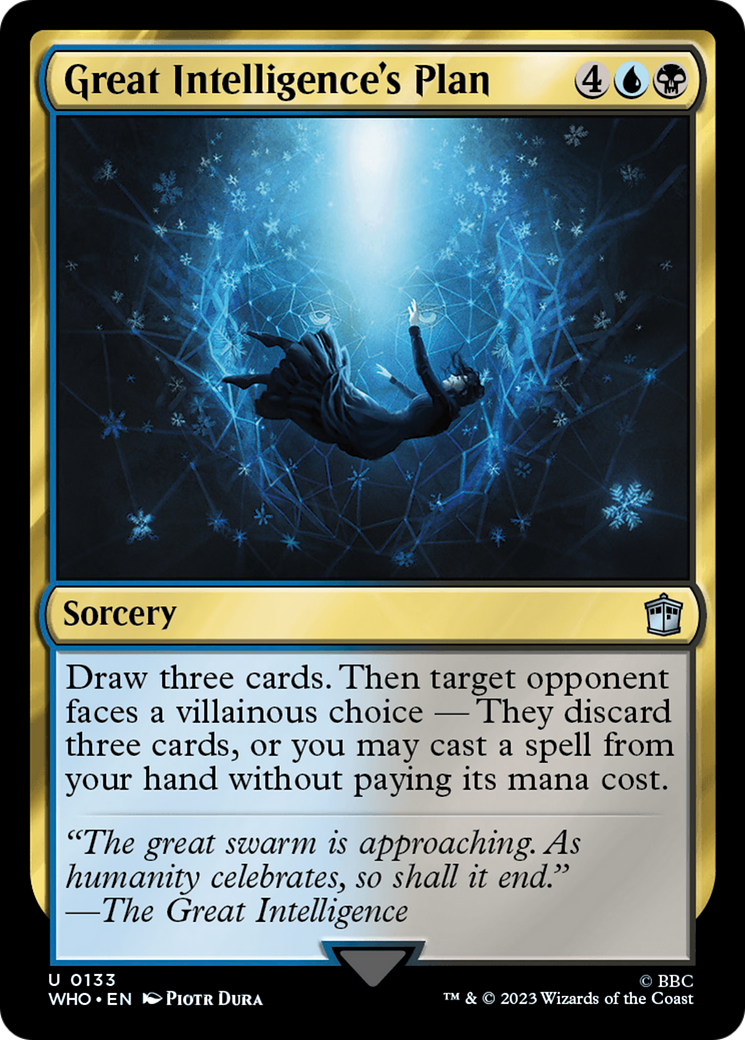 Great Intelligence's Plan (WHO-133) [Doctor Who] MTG Single Wizards of the Coast