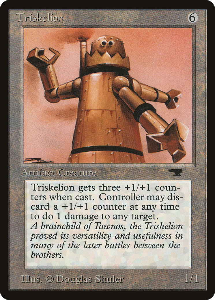 Triskelion (ATQ-073) [Oldschool] Antiquities MTG Single Wizards of the Coast