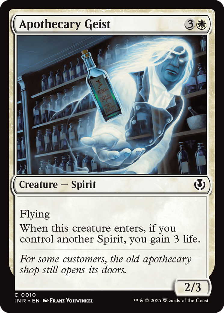 Apothecary Geist (INR-010) [Innistrad Remastered] Foil MTG Single Wizards of the Coast
