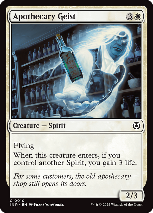Apothecary Geist (INR-010) [Innistrad Remastered] Foil MTG Single Wizards of the Coast