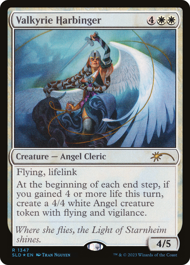 Valkyrie Harbinger (SLD-1347) [Secret Lair] Drop Foil MTG Single Wizards of the Coast