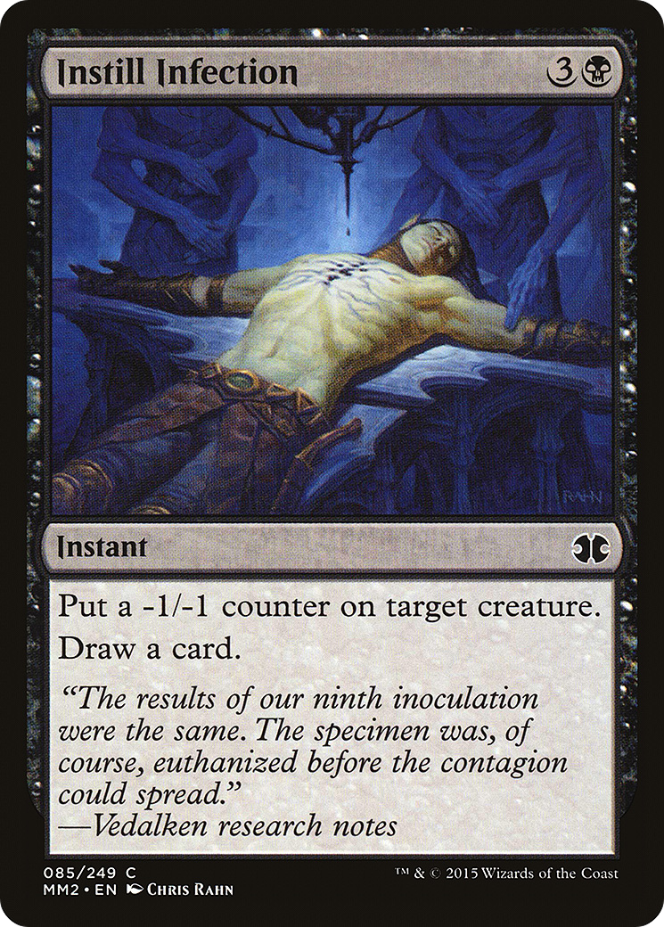 Instill Infection (MM2-085) [Modern Masters 2015] Foil MTG Single Wizards of the Coast