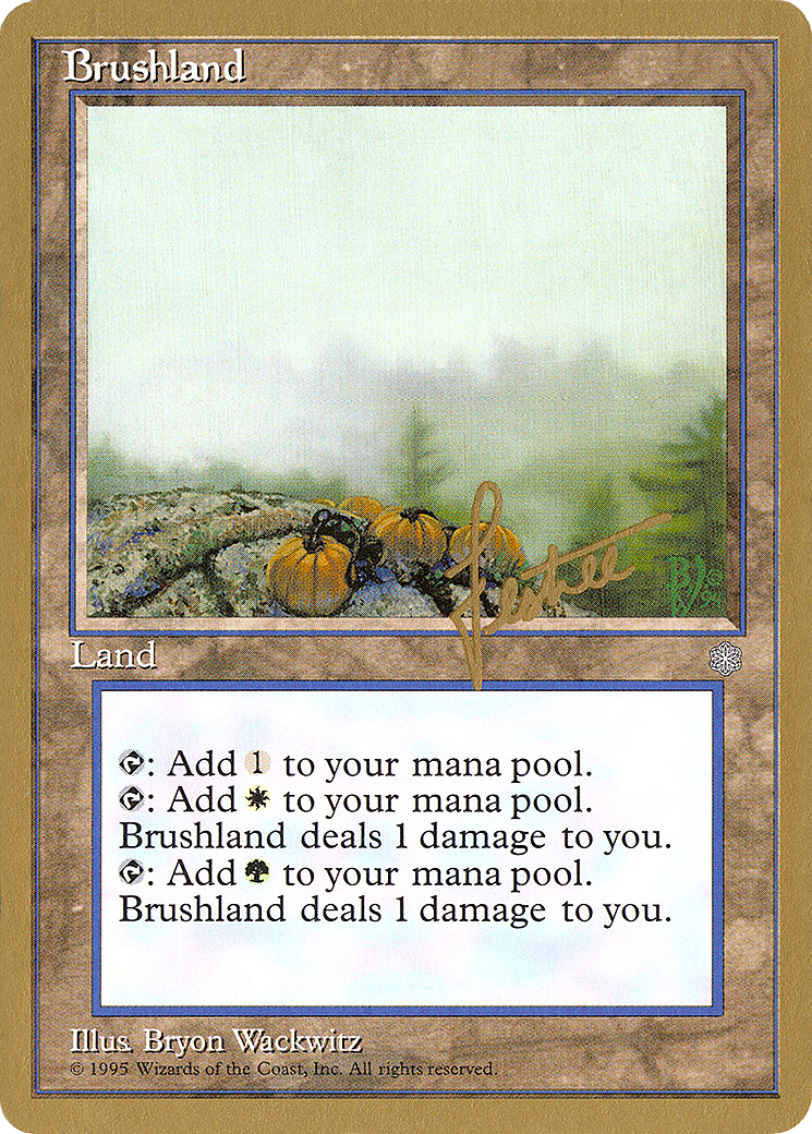 Brushland (WCD-BL352) [Misc] Pro Tour Collector Set MTG Single Wizards of the Coast