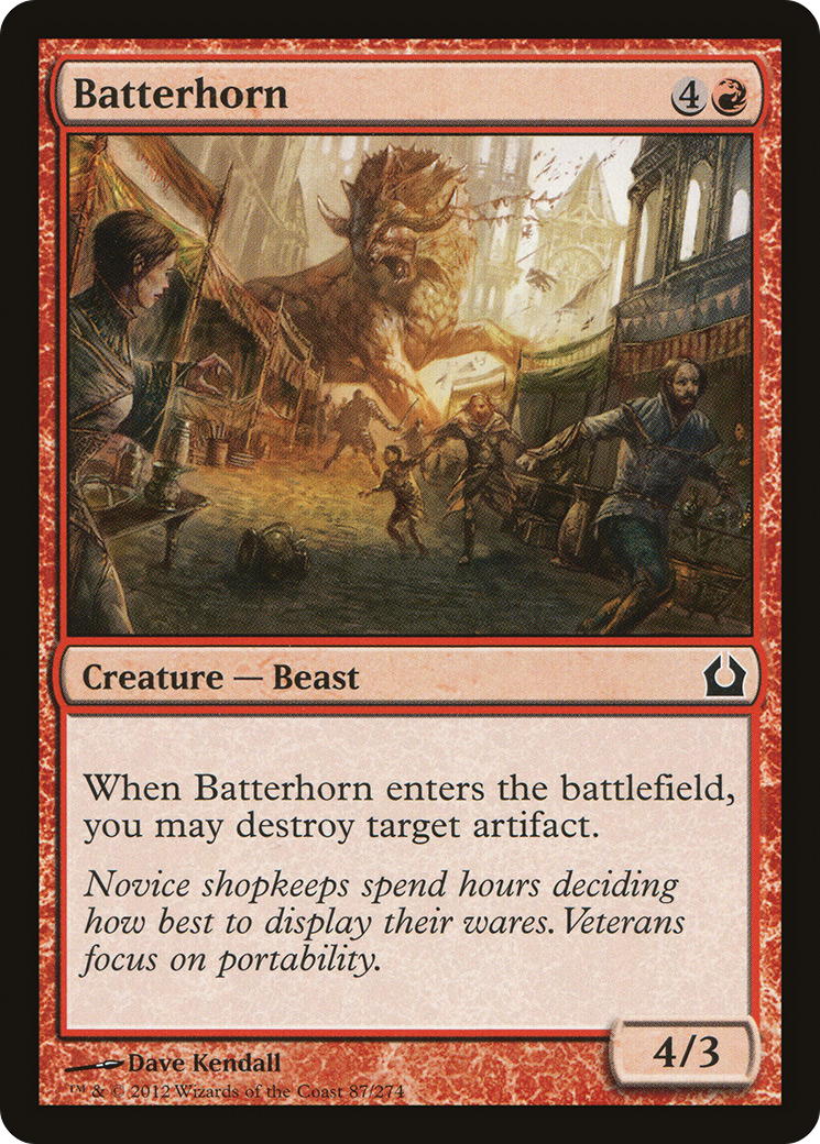 Batterhorn (RTR-087) [Return to Ravnica] Foil MTG Single Wizards of the Coast