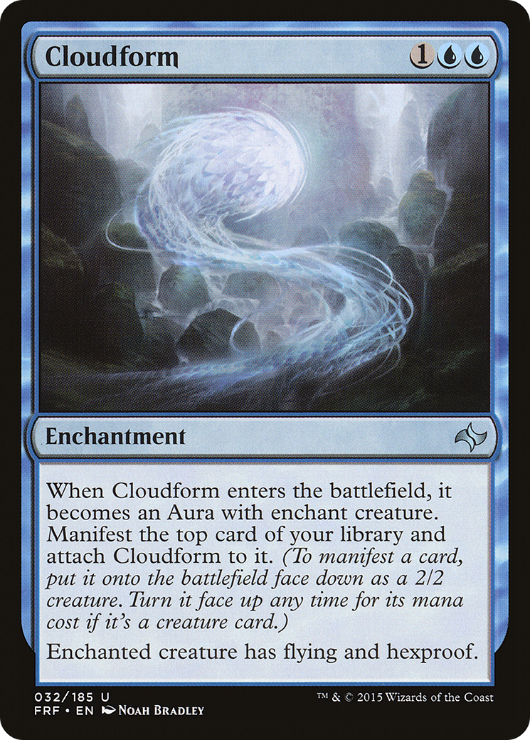 Cloudform (FRF-032) [Fate Reforged] MTG Single Wizards of the Coast