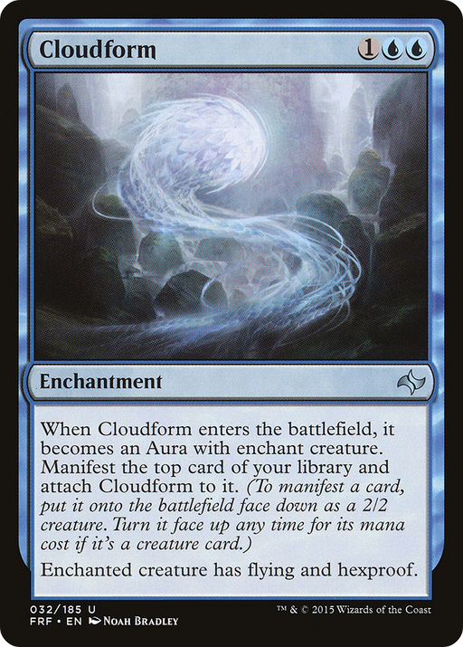 Cloudform (FRF-032) [Fate Reforged] MTG Single Wizards of the Coast
