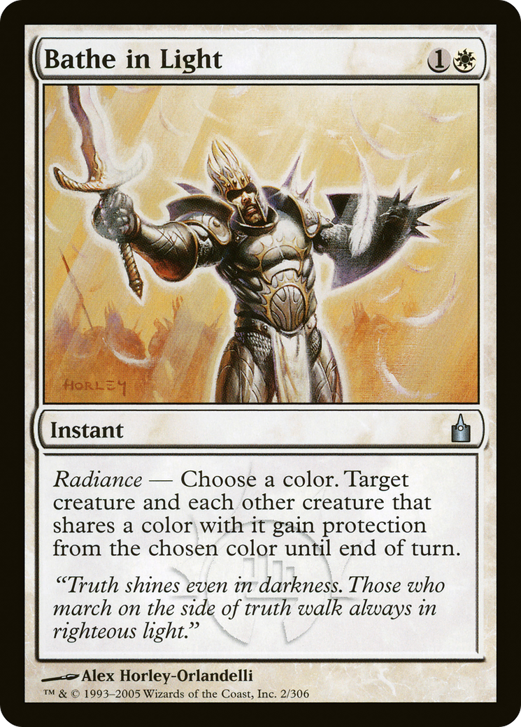 Bathe in Light (RAV-002) [Ravnica: City of Guilds] MTG Single Wizards of the Coast