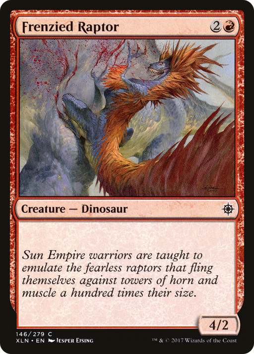 Frenzied Raptor (XLN-146) [Ixalan] MTG Single Wizards of the Coast