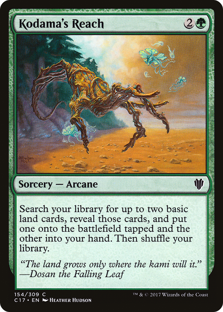 Kodama's Reach (C17-154) [Commander 2017] MTG Single Wizards of the Coast