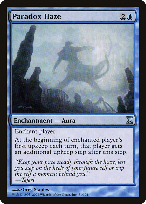Paradox Haze (TSP-071) [Time Spiral] MTG Single Wizards of the Coast