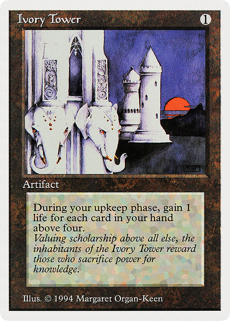 Ivory Tower (SUM-254) [Misc] Summer Magic / Edgar MTG Single Wizards of the Coast