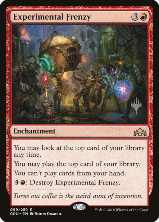 Experimental Frenzy (PPM20-99P) [Guilds of Ravnica Promos] MTG Single Wizards of the Coast