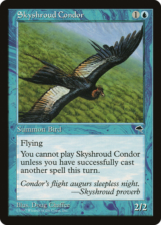 Skyshroud Condor (TMP-088) [Tempest] MTG Single Wizards of the Coast