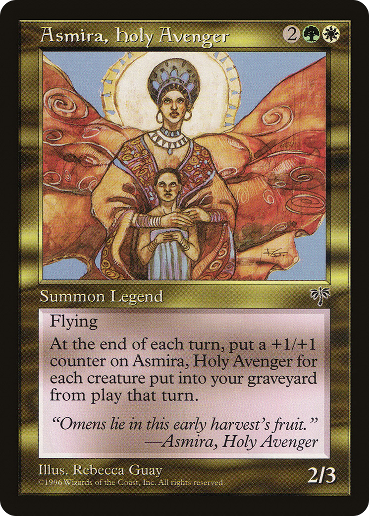 Asmira, Holy Avenger (MIR-256) [Mirage] MTG Single Wizards of the Coast