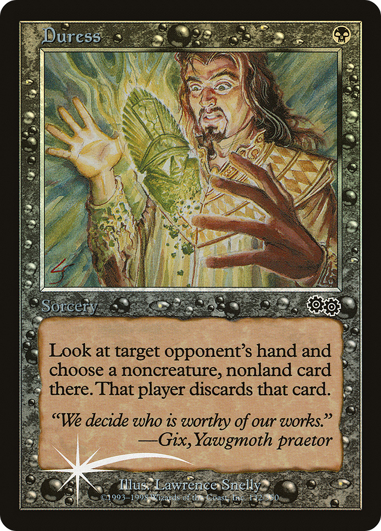 Duress (ARENA-) [Misc] Arena League 2000 Foil MTG Single Wizards of the Coast