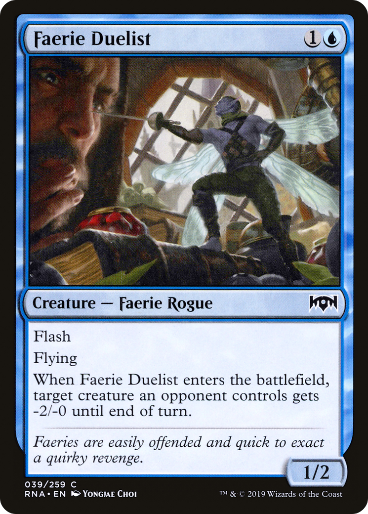 Faerie Duelist (RNA-039) [Ravnica Allegiance] MTG Single Wizards of the Coast