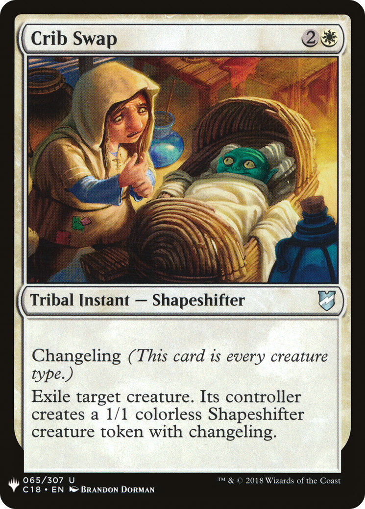 Crib Swap (LIST-C18-65) [Mystery Booster] The List MTG Single Wizards of the Coast