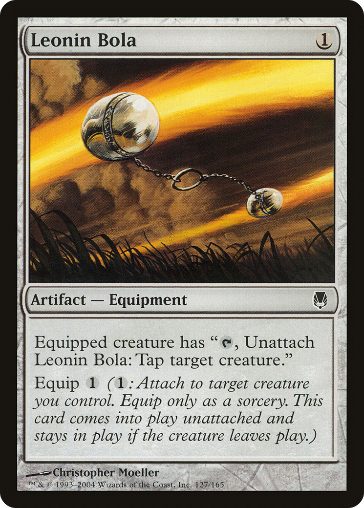 Leonin Bola (DST-127) [Darksteel] MTG Single Wizards of the Coast