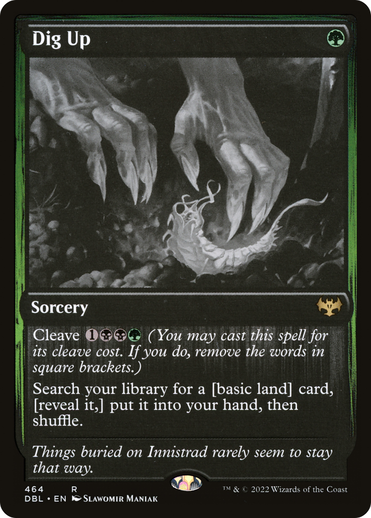 Dig Up (DBL-464) [Innistrad: Double Feature] Foil MTG Single Wizards of the Coast