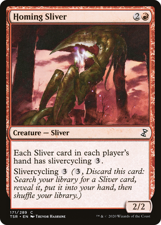 Homing Sliver [Time Spiral Remastered] MTG Single Magic: The Gathering