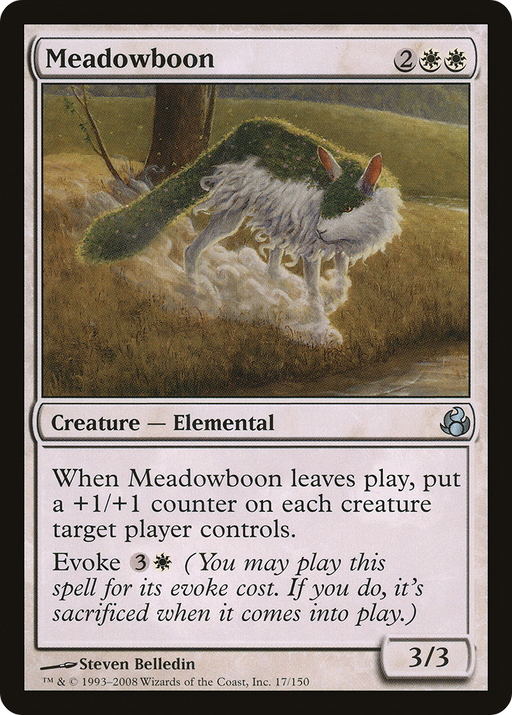 Meadowboon (MOR-017) [Morningtide] MTG Single Wizards of the Coast