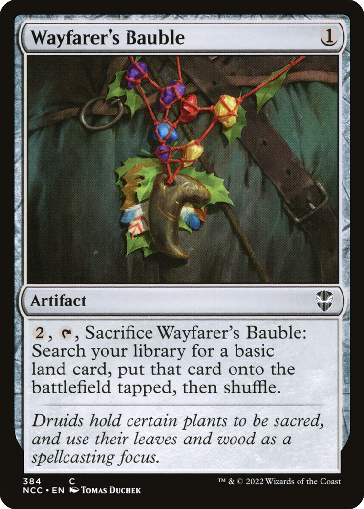 Wayfarer's Bauble (NCC-384) [New Capenna Commander] MTG Single Wizards of the Coast