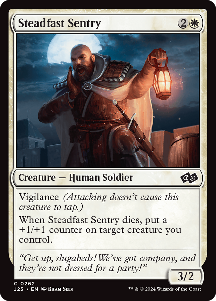 Steadfast Sentry (J25-262) [Foundations Jumpstart] MTG Single Wizards of the Coast