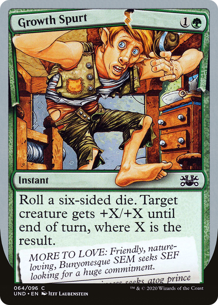 Growth Spurt (UND-064) [Unsanctioned] MTG Single Wizards of the Coast