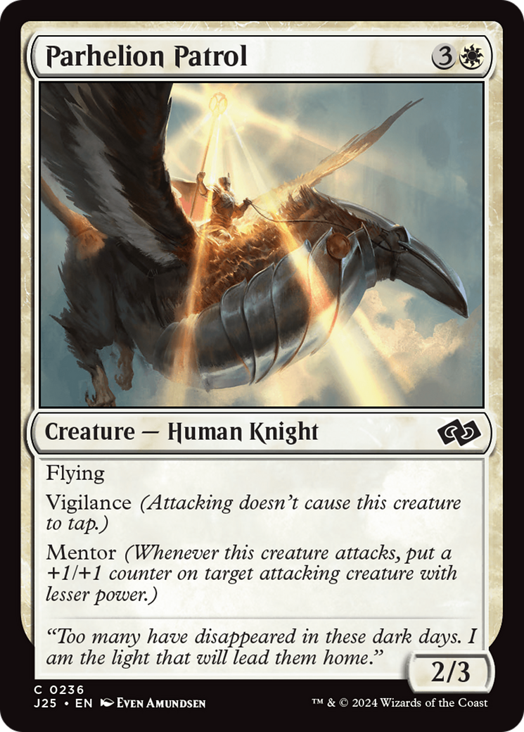 Parhelion Patrol (J25-236) [Foundations Jumpstart] MTG Single Wizards of the Coast