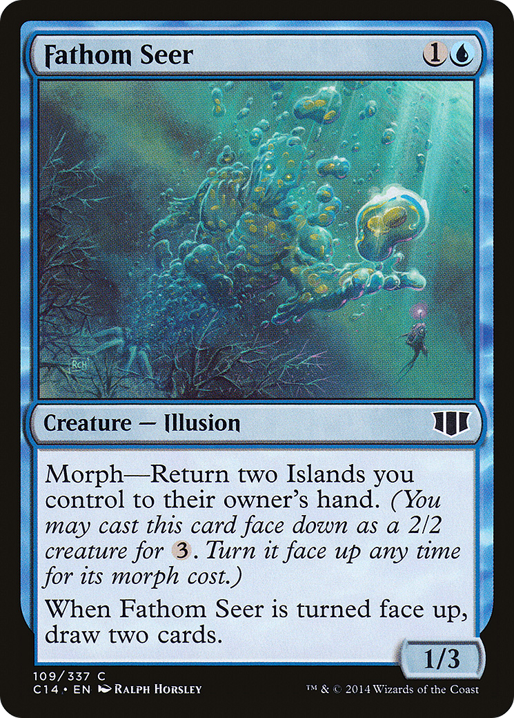 Fathom Seer (C14-109) [Commander 2014] MTG Single Wizards of the Coast