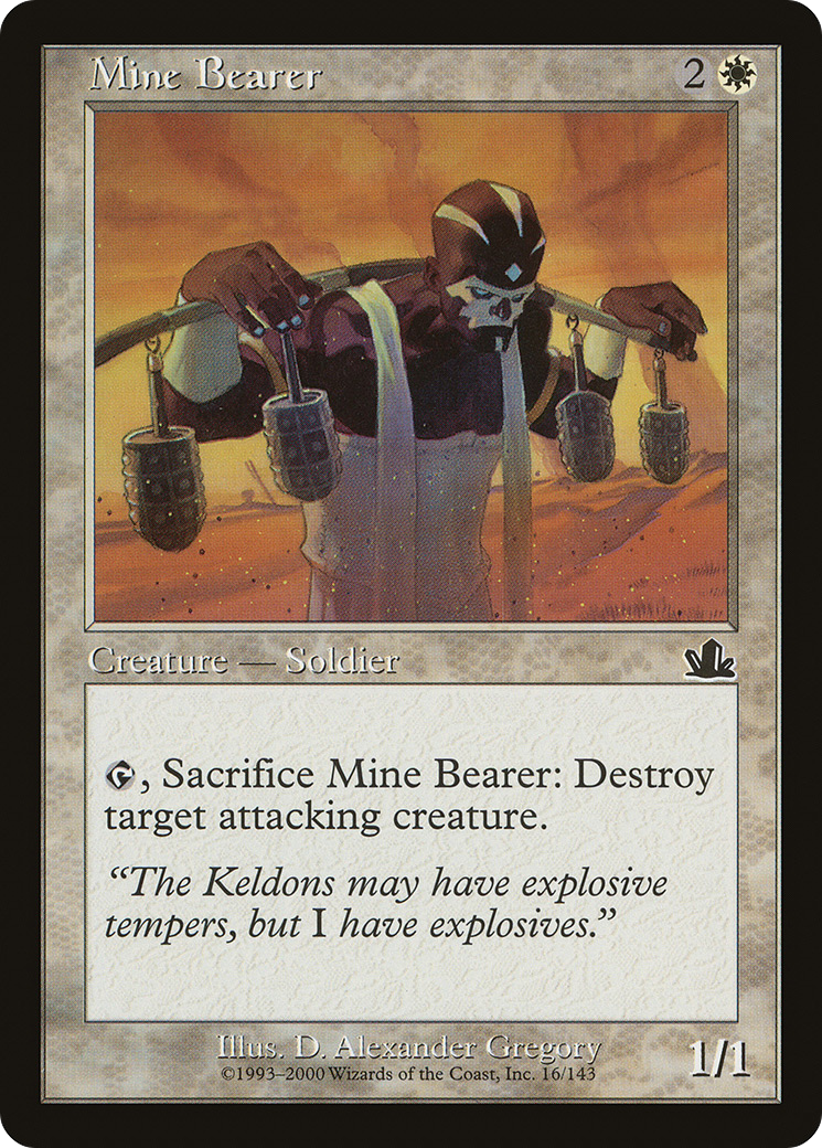 Mine Bearer (PCY-016) [Prophecy] Foil MTG Single Wizards of the Coast