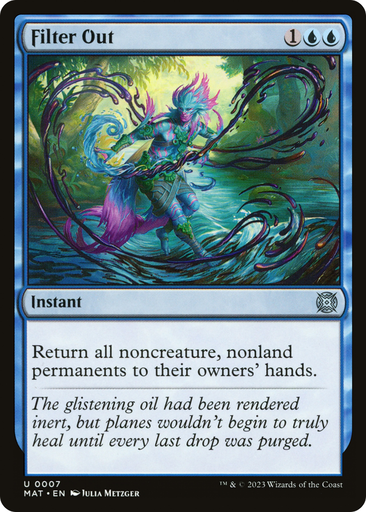 Filter Out (MAT-007) [March of the Machine: The Aftermath] Foil MTG Single Wizards of the Coast