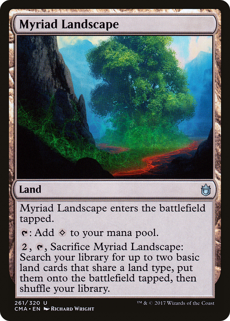 Myriad Landscape (CMA-261) [Commander Anthology] MTG Single Wizards of the Coast