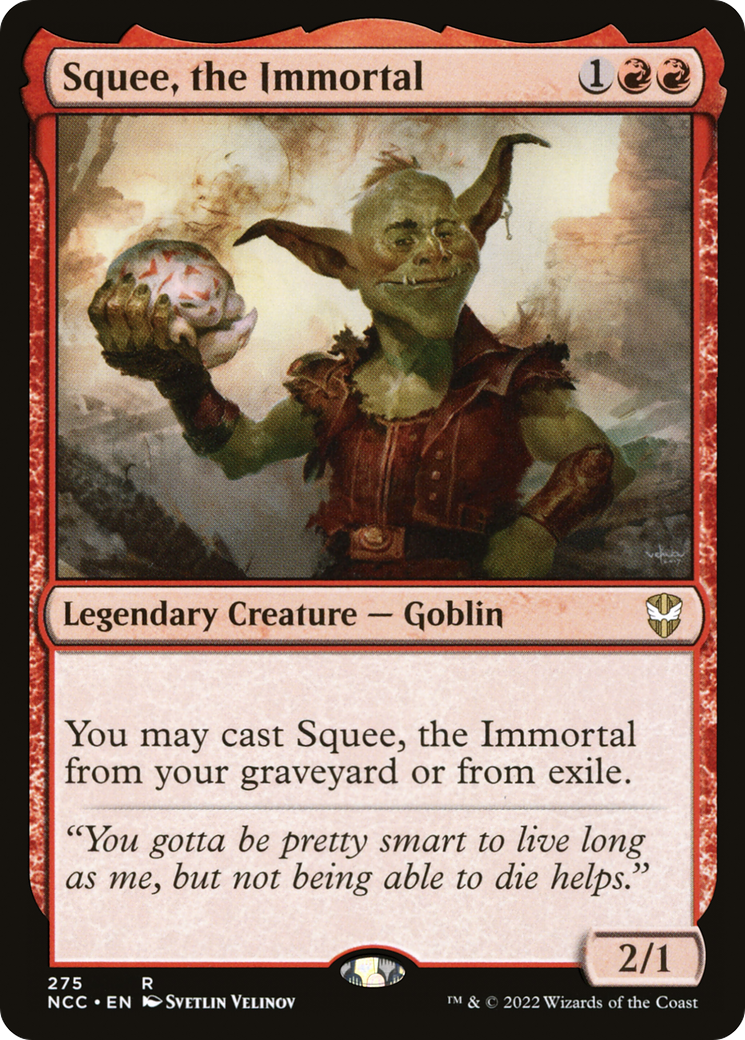 Squee, the Immortal (NCC-275) [New Capenna Commander] MTG Single Wizards of the Coast