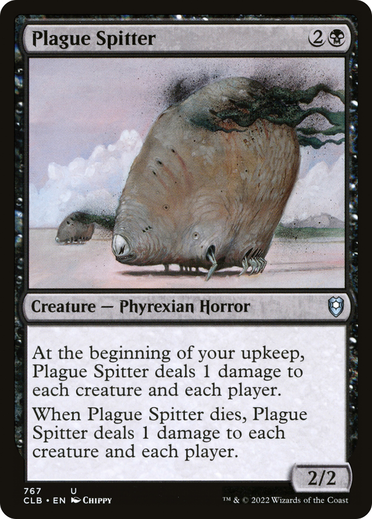 Plague Spitter (CLB-767) [Commander Legends: Battle for Baldur's Gate] MTG Single Wizards of the Coast