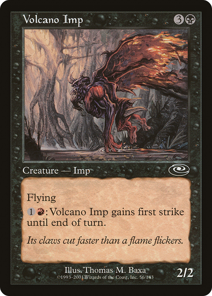 Volcano Imp (PLS-056) [Planeshift] MTG Single Wizards of the Coast