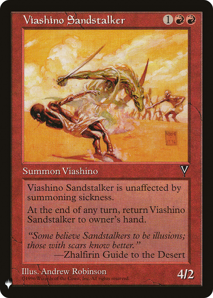 Viashino Sandstalker (LIST-VIS-100) [Mystery Booster] The List MTG Single Wizards of the Coast
