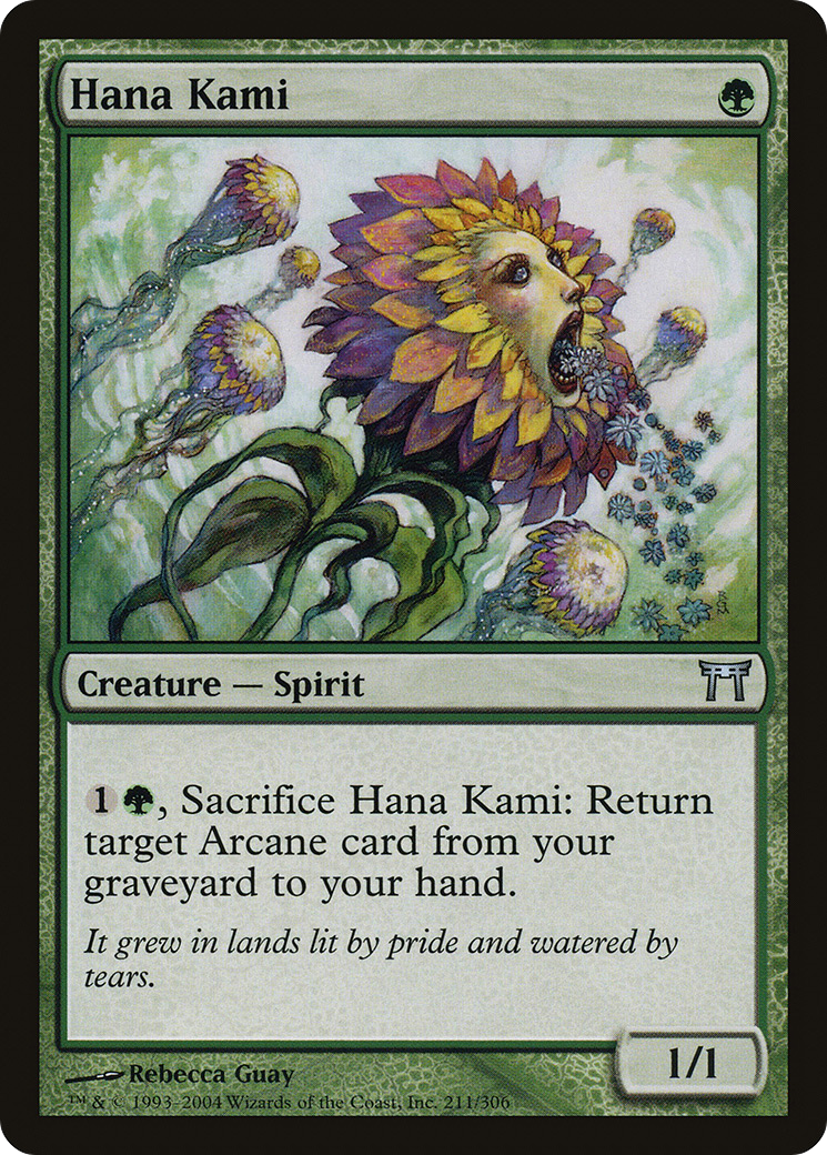 Hana Kami (CHK-211) [Champions of Kamigawa] Foil MTG Single Wizards of the Coast
