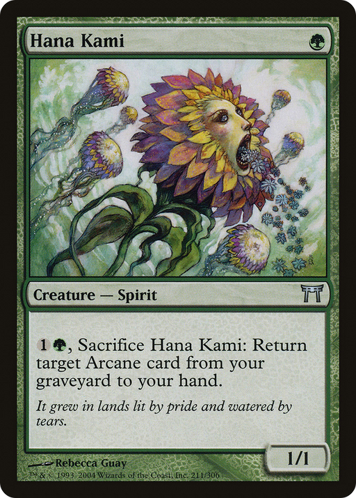 Hana Kami (CHK-211) [Champions of Kamigawa] MTG Single Wizards of the Coast