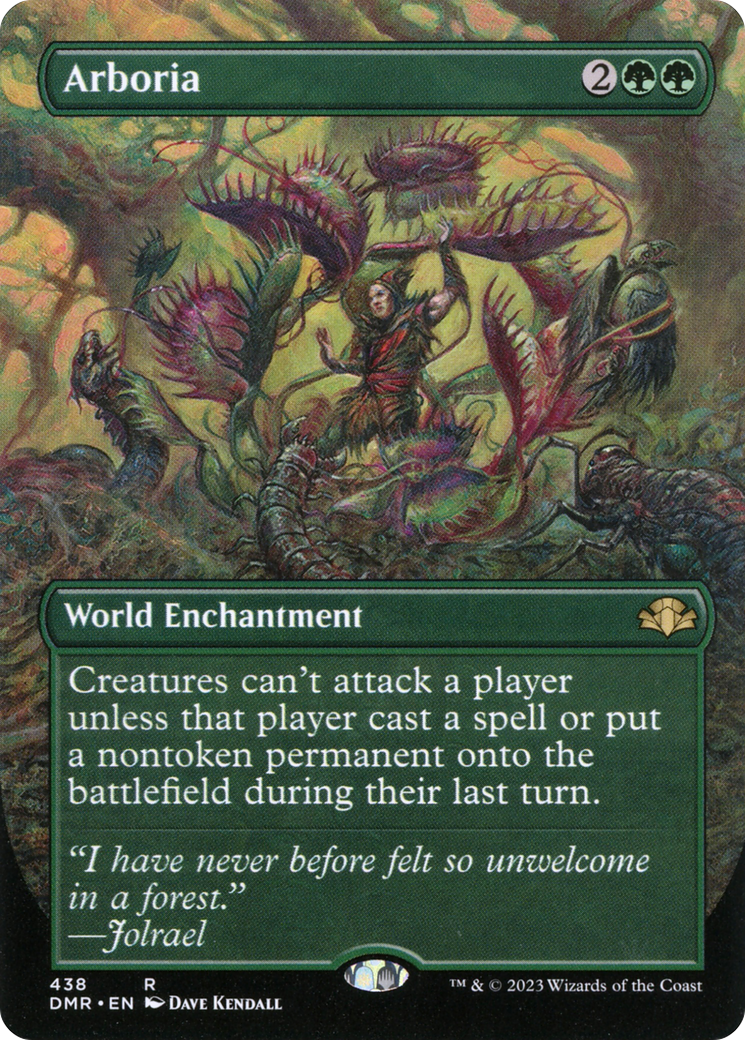 Arboria (DMR-438) [Dominaria Remastered] (Borderless) Foil MTG Single Wizards of the Coast