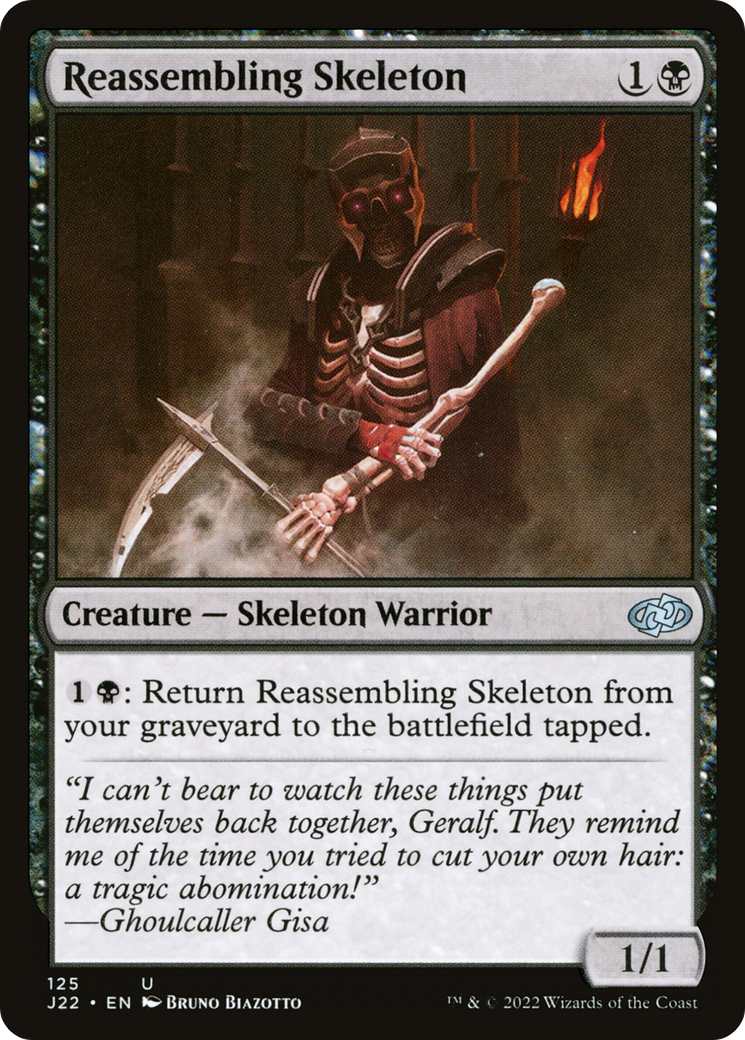 Reassembling Skeleton (J22-125) [Jumpstart 2022] MTG Single Wizards of the Coast