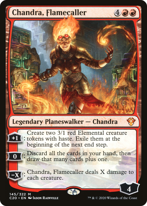 Chandra, Flamecaller (C20-145) [Commander 2020] MTG Single Wizards of the Coast