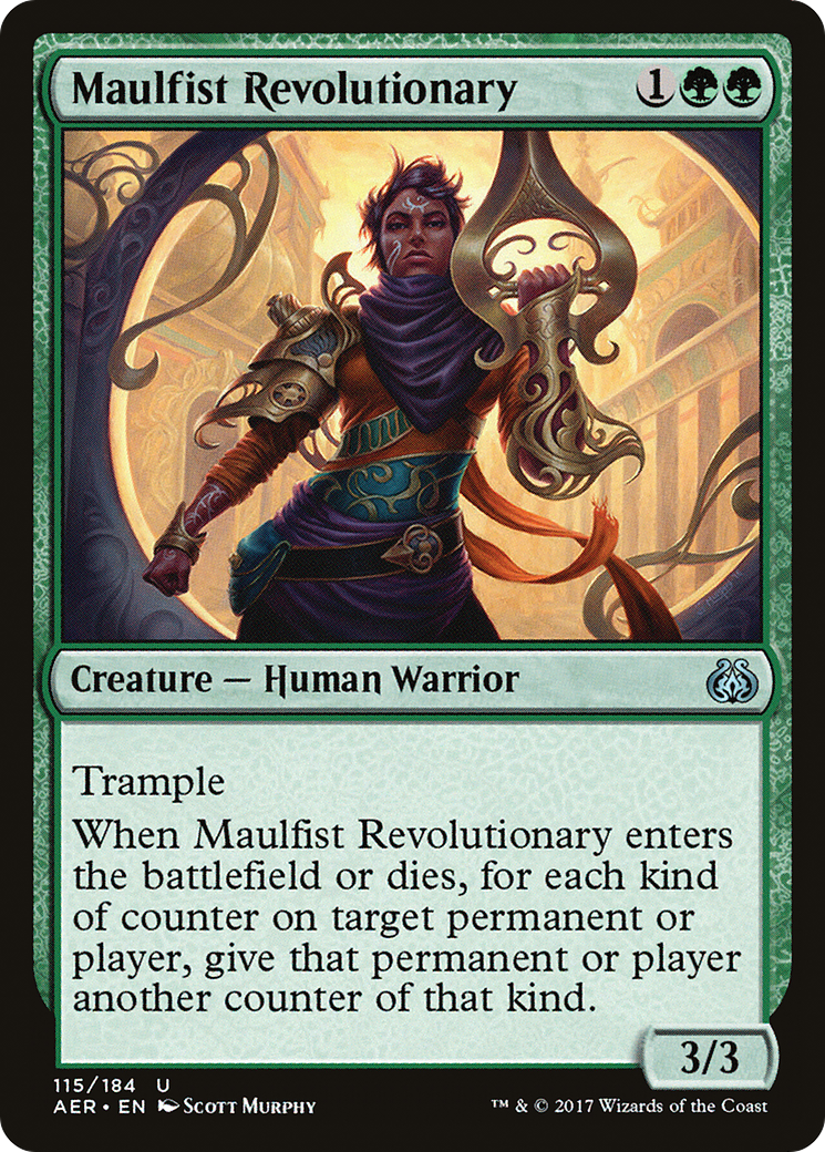 Maulfist Revolutionary (AER-115) [Aether Revolt] MTG Single Wizards of the Coast